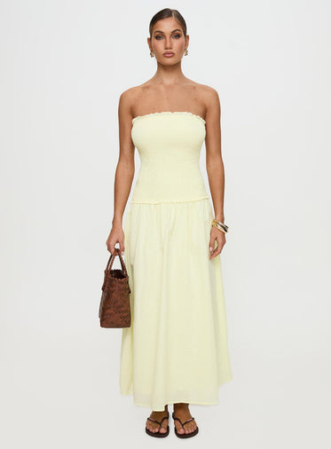 Drop Waist Maxi Dresses