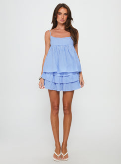 Sun Soaked Tiered Set Blue Stripe