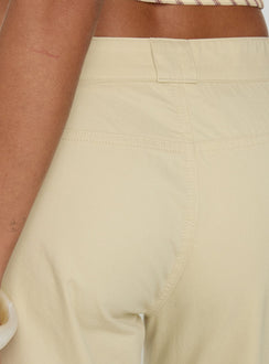 product Princess Polly Indee Cropped Cargo Pants Beige Mid Rise Pants Pants 