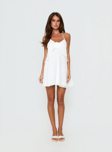 strapless open back dress Nana Jacqueline Women's Karina Dress - White