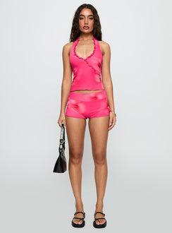 Nonstop Halter Set Pink