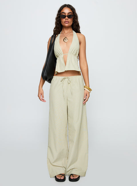 Cosmic Shift Set Green Stripe