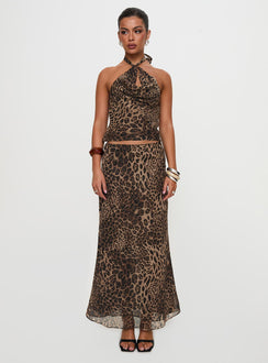 Eleganza Top Leopard