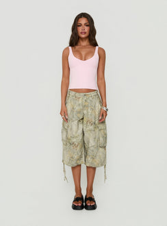 Hudsen Longline Cargo-Shorts Realtree Camo