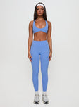 Pulse Active Halter Crop Blue