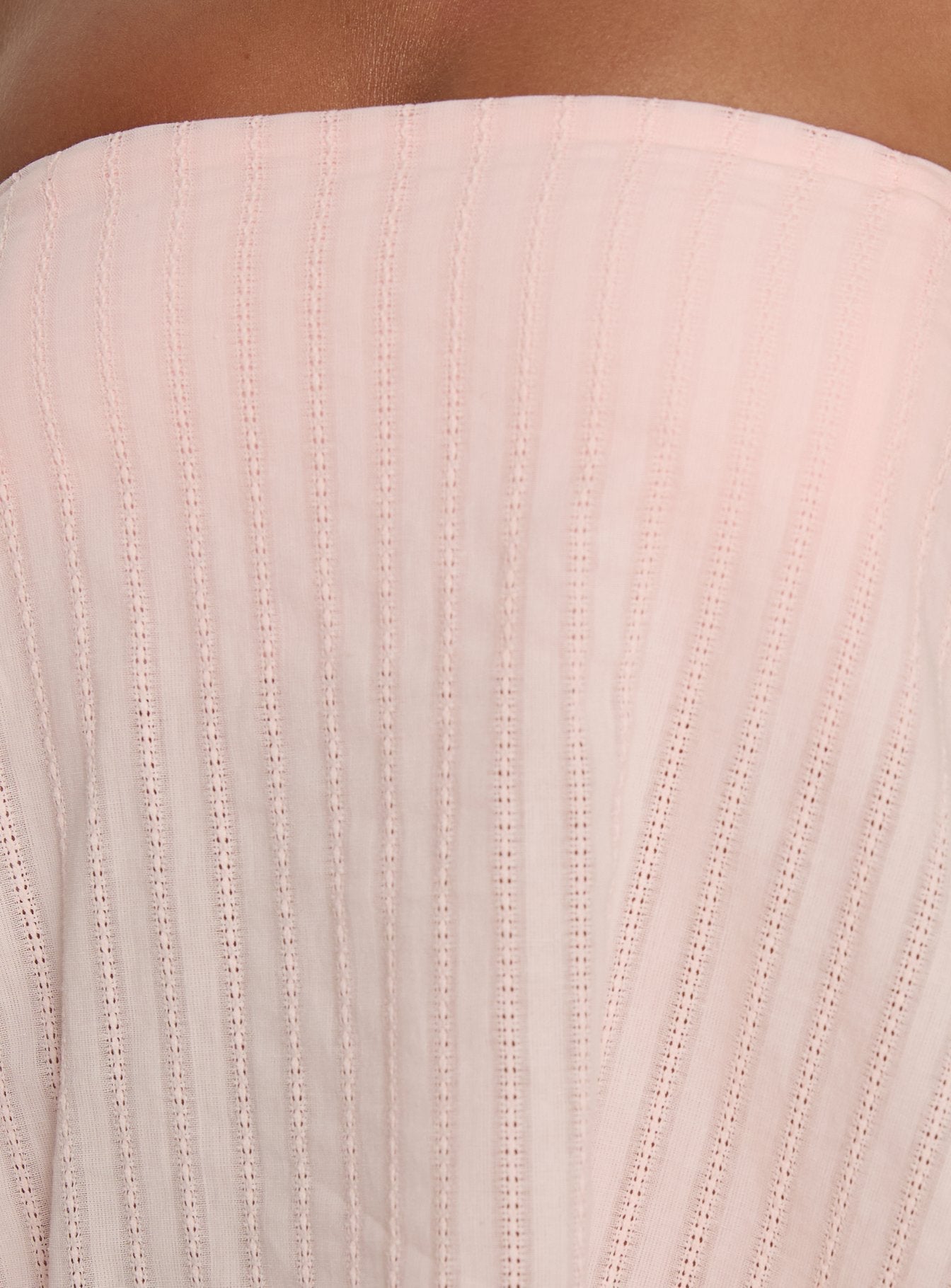 Gypsea Bandeau-Minikleid Light Pink