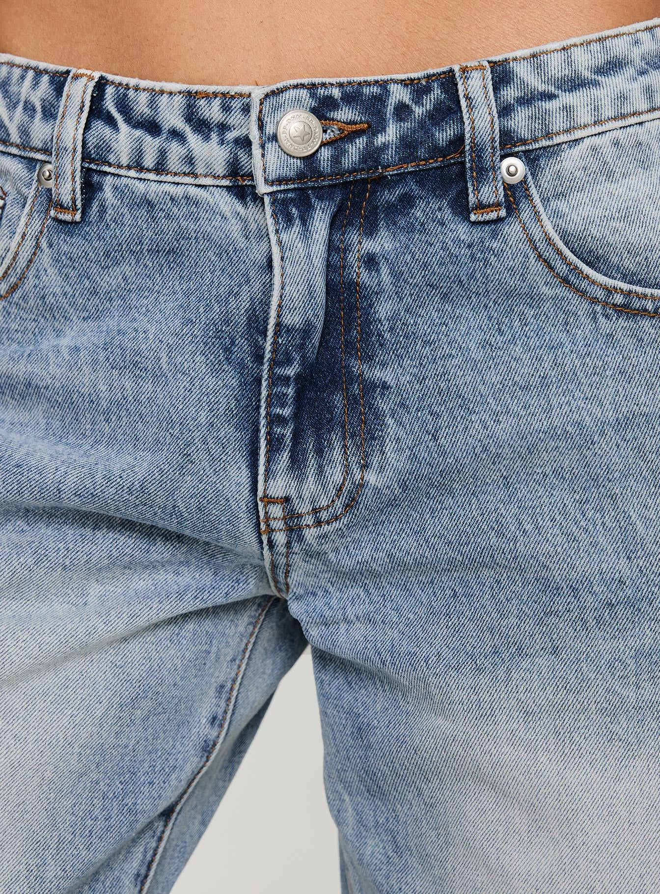 product Princess Polly Ronine Low Rise Wide Leg Jean Light Wash Low Rise Jeans 