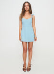 Landon Mini Dress Blue