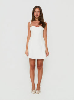 Easy To Love Mini Dress White