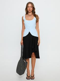 Spirito Vest Top Blue