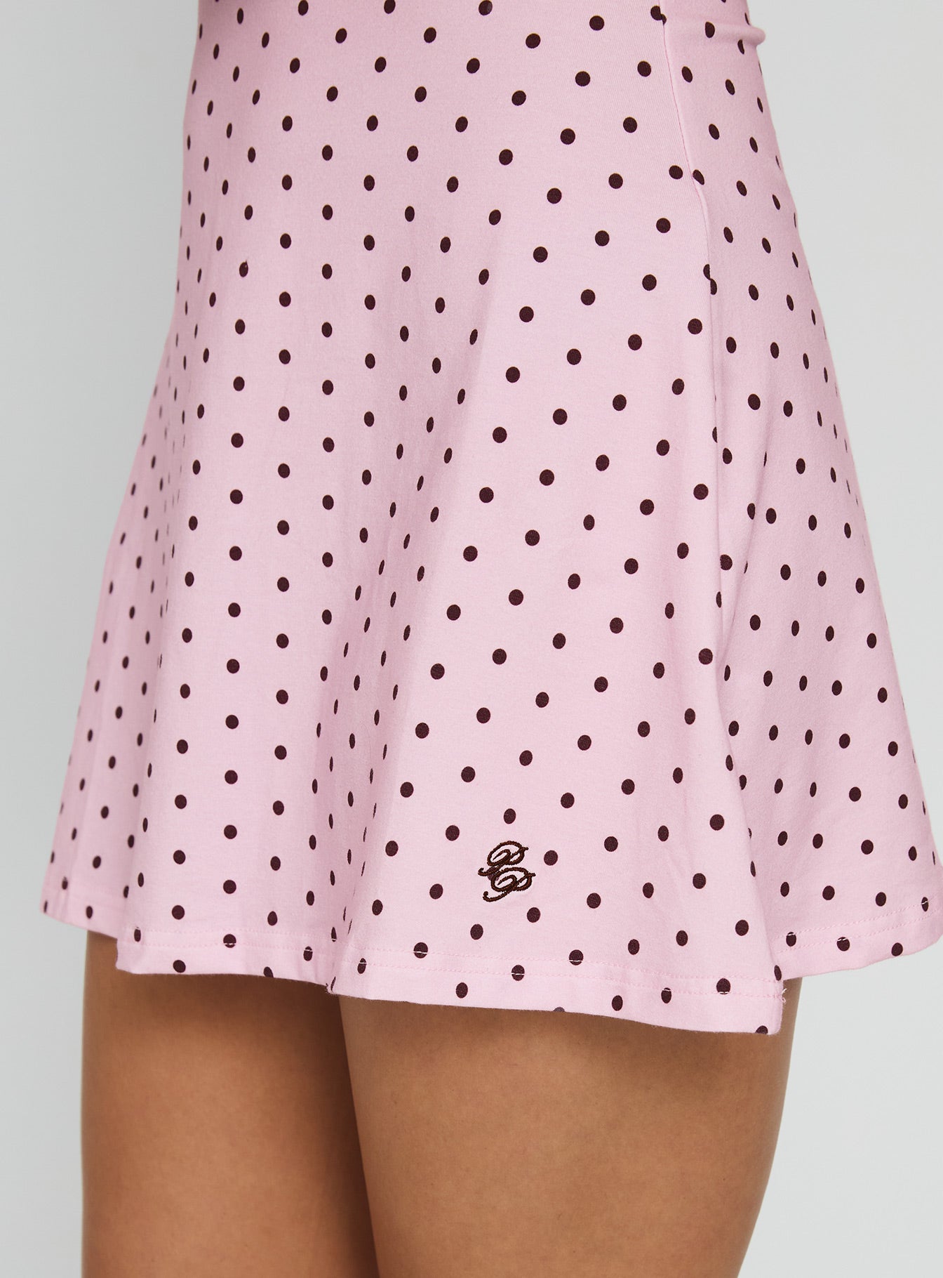 Sleep Schedule Sleep Mini Dress Pink Polka