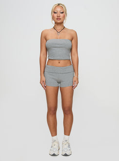 Rowena Strapless Set Grey