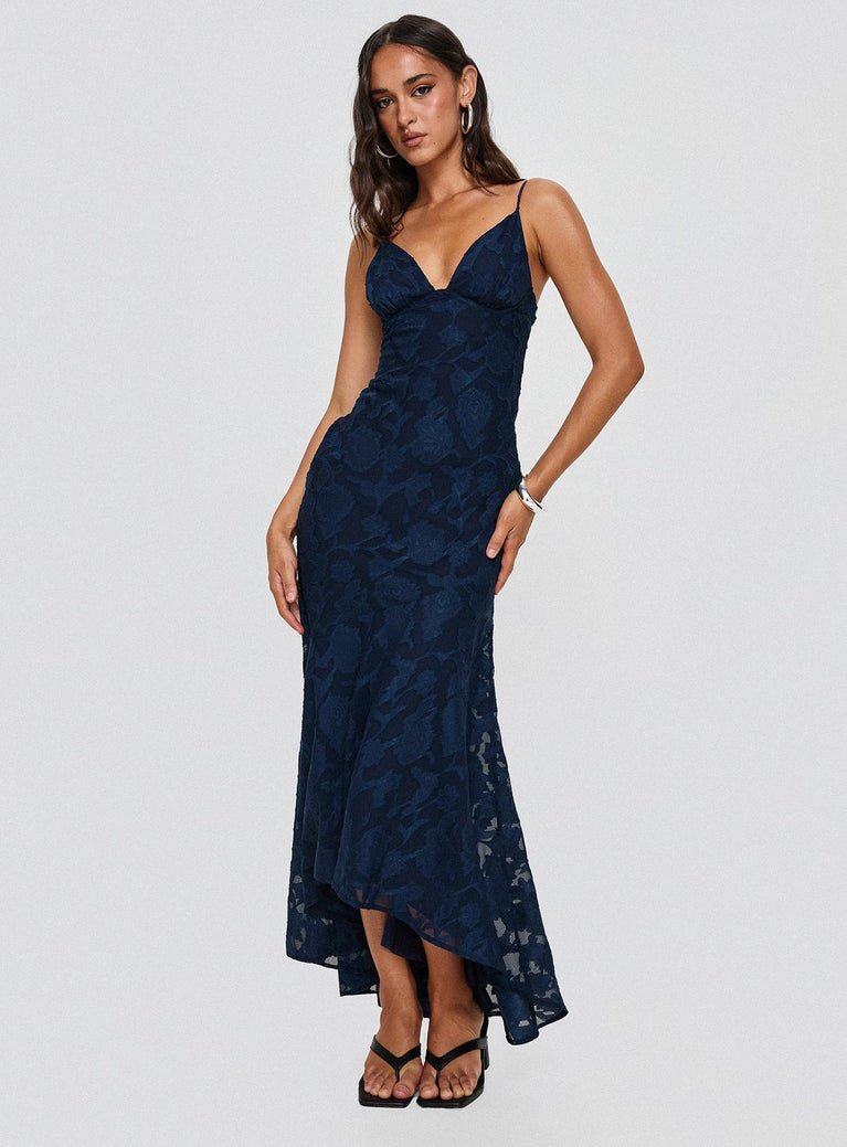 Cyrene Maxi Dress Navy