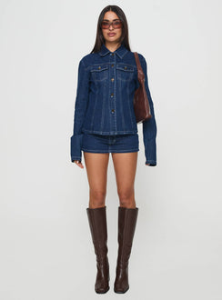 Rider Jacket Blue Denim