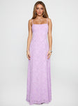 South Of France Maxi Dress Lilac