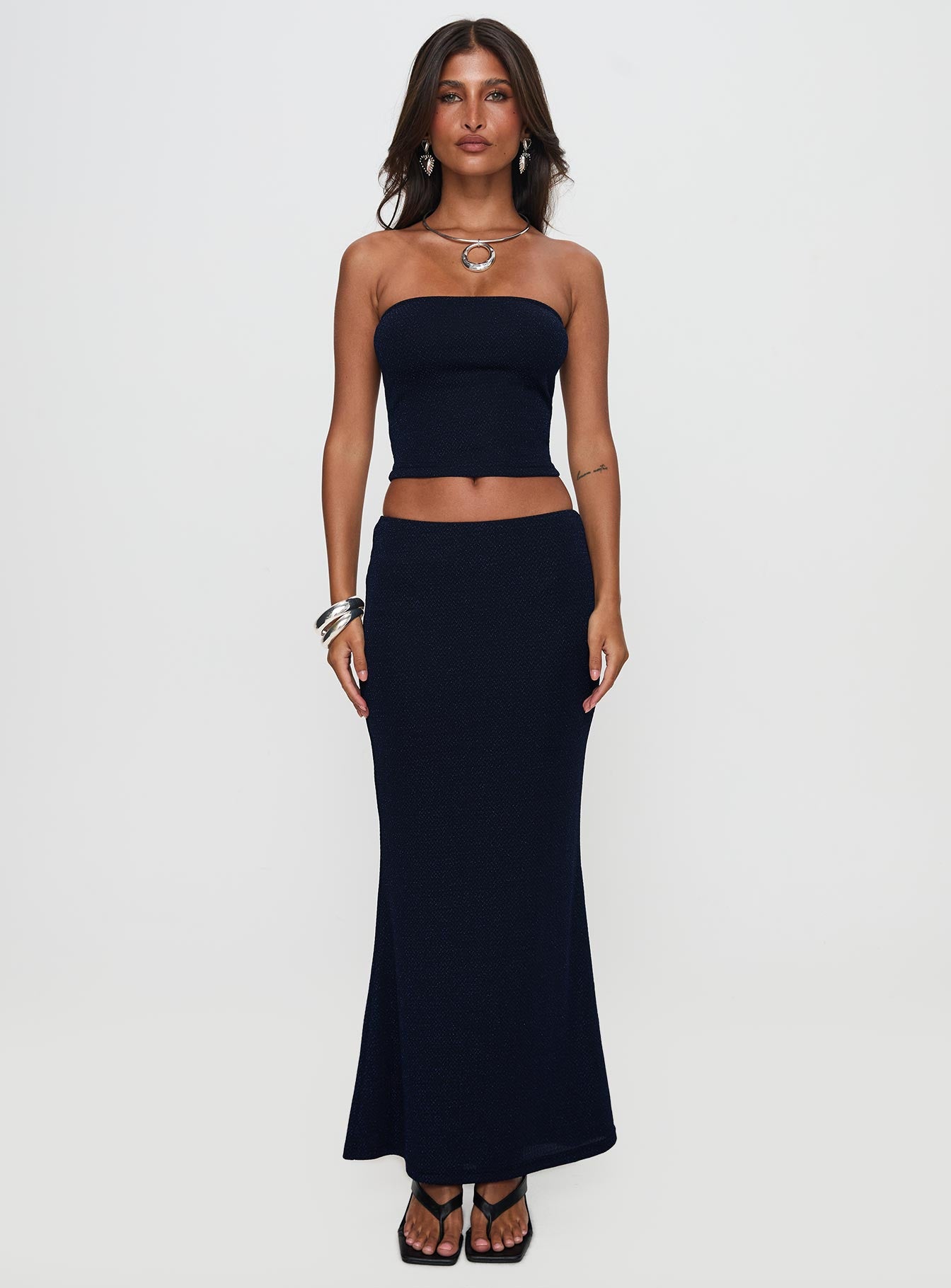 Lampton Strapless Set Navy