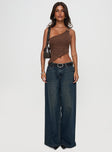 Low Rise Wide Leg Jean Hocus Pocus Wash