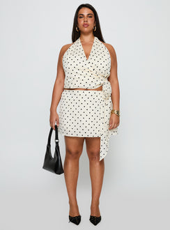 Beffanie Halter Wrap Set Polka Dot Curve