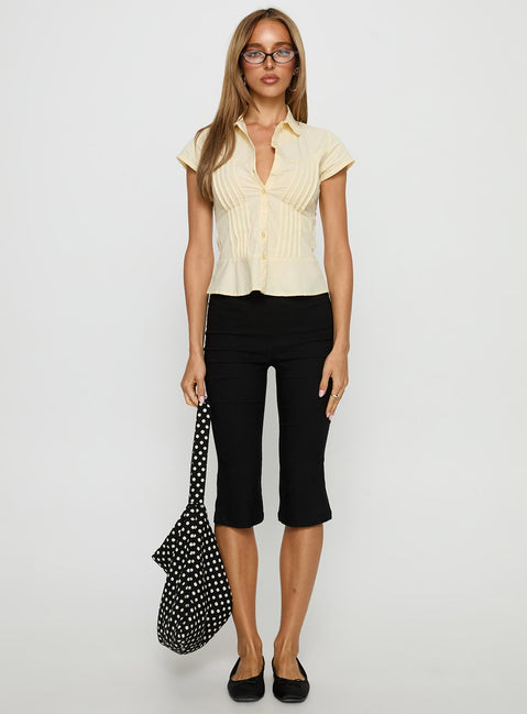Wilmot Blouse Buttermilk Poplin