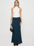 Sophia Maxi Skirt Navy