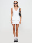 Springview Vest Top White