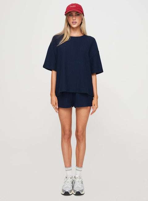 Cammie Knit Set Navy