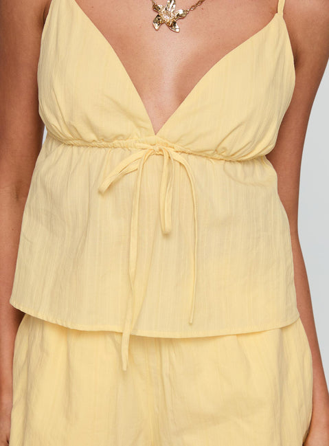 Up At Night Set Yellow