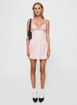 Karrey Mini Dress Blush