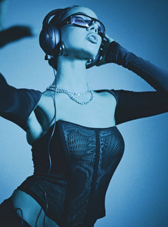 product Princess Polly Sleeveless Asymmetric Neckline  Azriel Strapless Bustier Black Low Impact