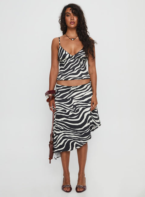 Cabernet Asymmetrical Set Zebra