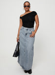 McGuane Denim Midi Skirt Princess Polly  Maxi 