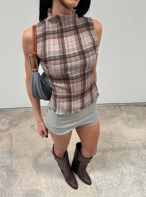 Ford Top Tan Plaid