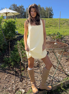 Alanah Minikleid Zitrone