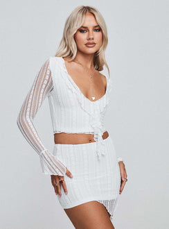 Neroli Frill Set White