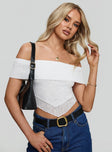 Moonage Top White