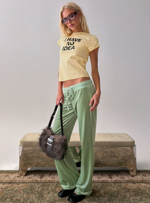 Alba Track Pant Sage