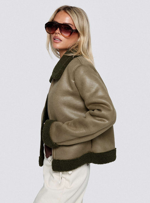 Codenames Collared Jacket Green