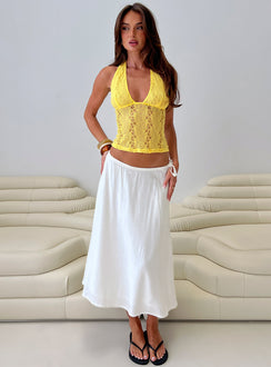 Cruizer Halter Top Yellow