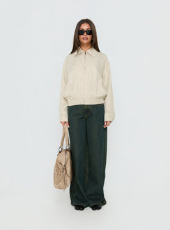 Call You Up Bomberjacke Sand