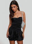 Elmstead Strapless Romper Black