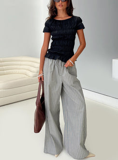 front view of model wearing Princess Polly Lucea Pants Multi High Waisted Pants 