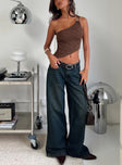 Low Rise Wide Leg Jean Hocus Pocus Wash