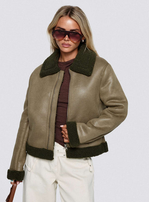 Codenames Collared Jacket Green