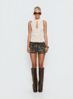 Fender Cargo Micro Shorts Camo