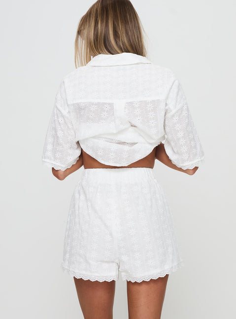 Daisy Chains Set White