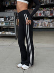 Fast Track Active Flare Pants Black