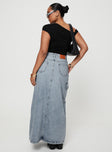 McGuane Denim Midi Skirt Petite