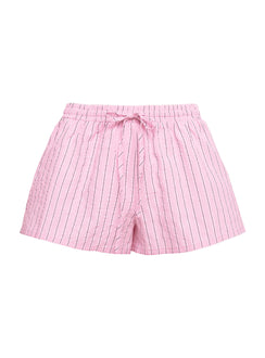 product Princess Polly Abigayle Shorts Pink Stripe High Waisted Shorts 