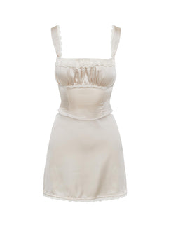 Acela Satin Set Cream