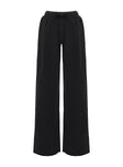 product Princess Polly All Day Straight Leg Sweatpants Washed Black High Waisted Pants 